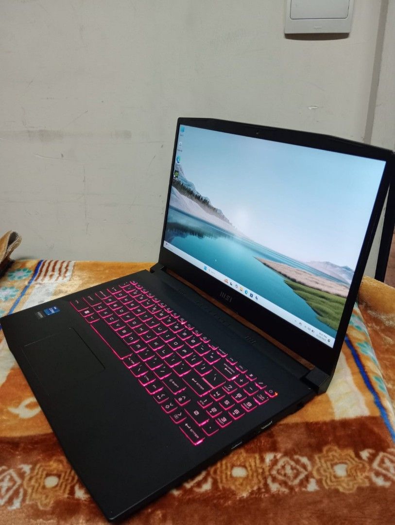 MSI Gaming Laptop Core i7-12th Gen, 4gb Nvidia gpu, 16gb RAM 512gb NVMe ssd Super fast like new laptop62863110701058112