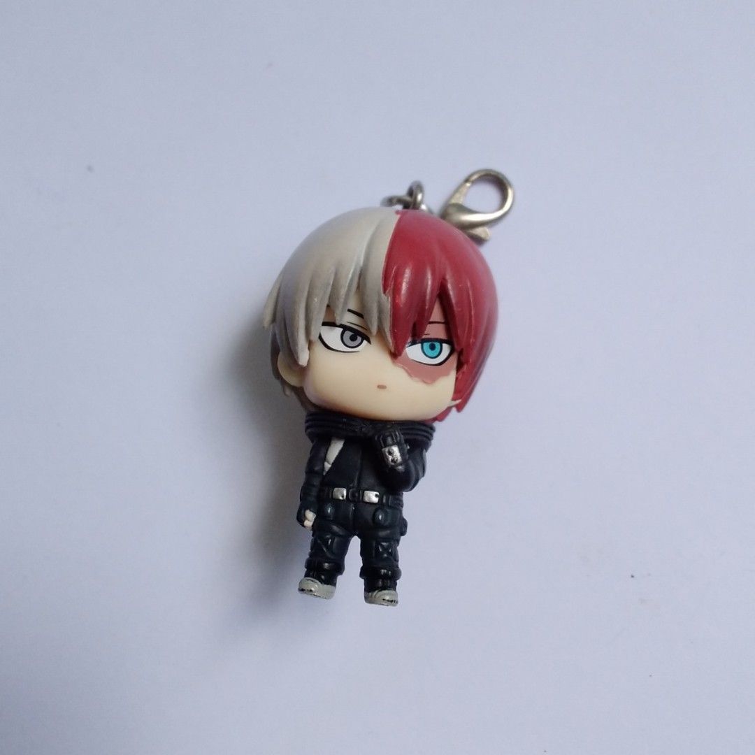 My Hero Academia Shoto Todoroki Figure Keychain The Movie World Heroes ...