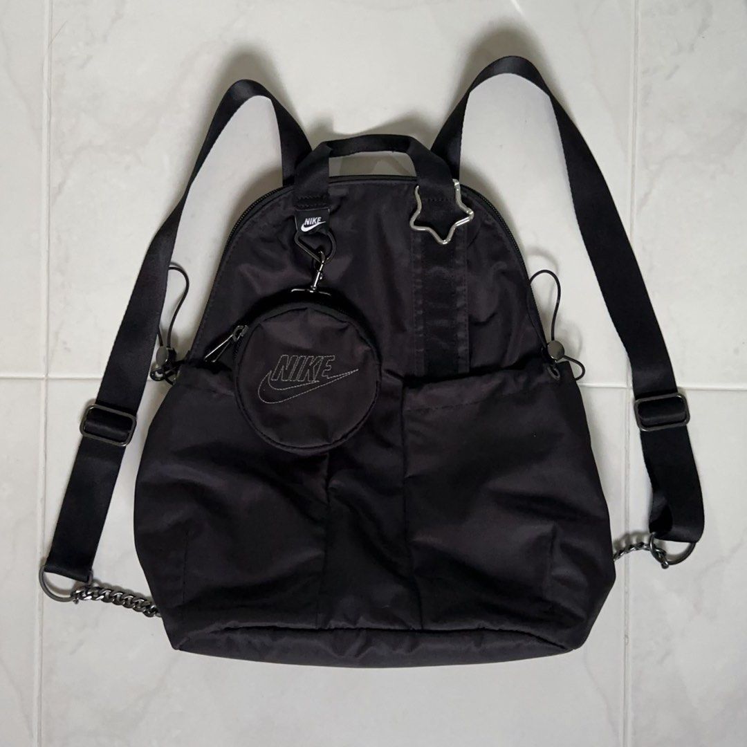 nike futura luxe mini backpack in black