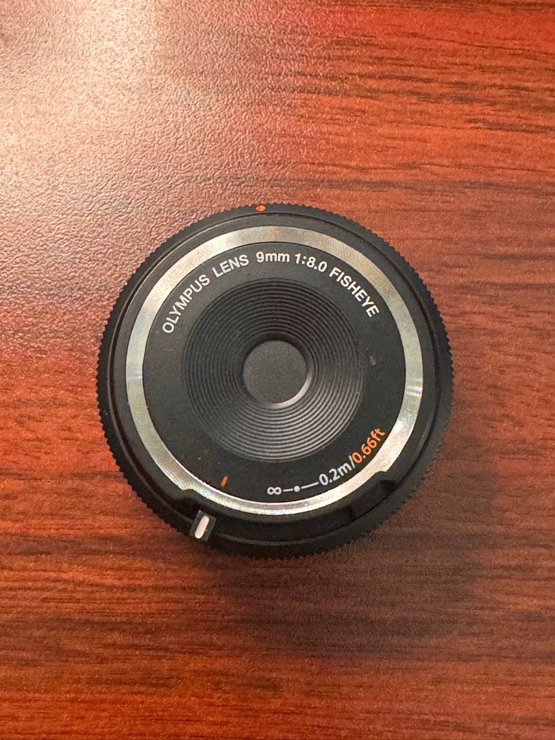 Olympus Lens 9mm f8.0 Fisheye Micro 4/3 (Category: Lens & Kits) located in Singapore. Submitted by jcee84 (Listing ID 1375603461, Image 1). Description: Olympus fisheye lens, 9mm F8.0 Selling as is. No box. .