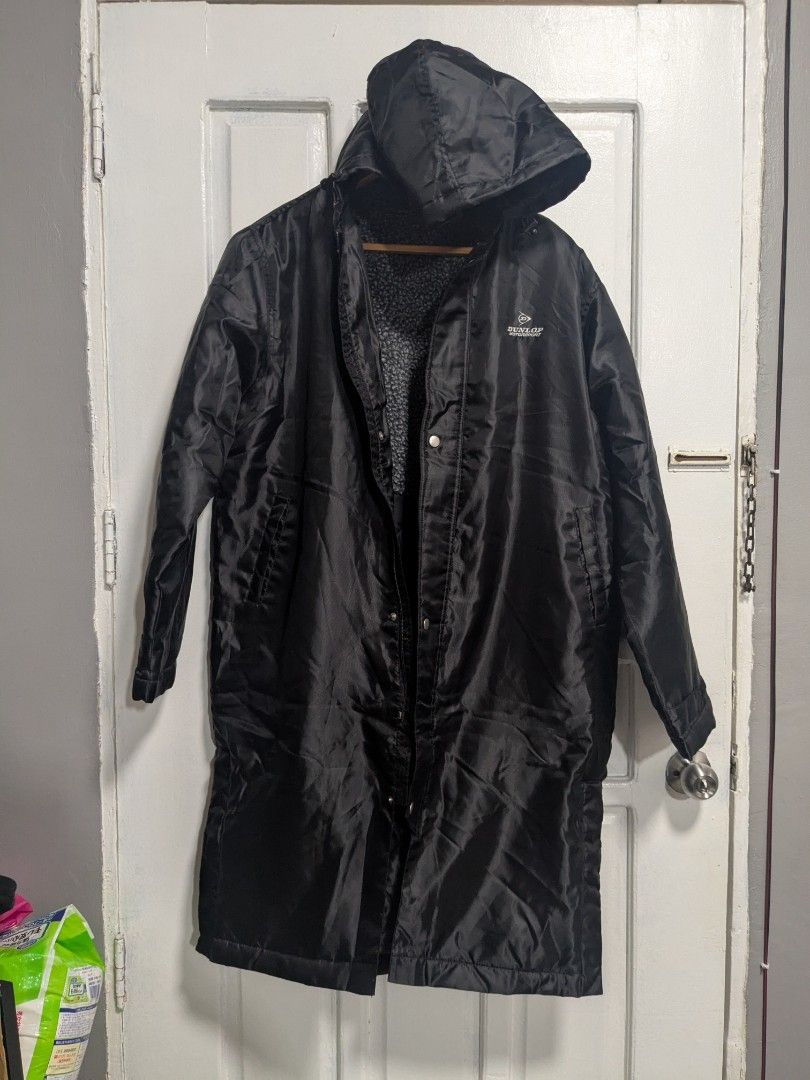 Original Dunlop Nylon Parka Sherpa Long Jacket (Category: Coats, Jackets and Outerwear) located in Quezon City. Submitted by nnncorner (Listing ID 1375565902, Image 1). Description: Original Dunlop Nylon Parka Sherpa Jacket 9/10 condition Length - 38 inches Width - 23 inches Sleeves 24 inches double lock (zip and snap) perfect for rainy days used by my brother as his motor jacket rfs: he's in the US rn, her wife told me to sell na. Large comfy da