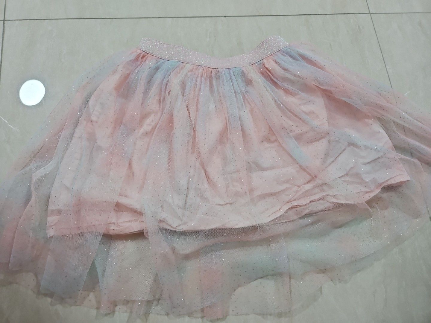 Pastel Rainbow Tulle Skirt (Category: Babies & Kids Fashion) located in Singapore. Submitted by sunshinehome9999 (Listing ID 1375612082, Image 1). Description: .