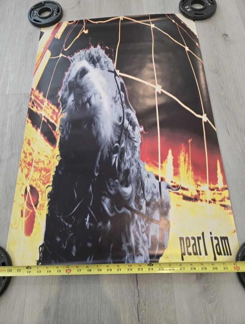 Pearl Jam VS. Rock poster 1993. Not a repro (Category: Tshirts & Polo Shirts ) located in Las Pinas. Submitted by jacklordy (Listing ID 1375603607, Image 2). Description: Pearl Jam VS. Poster from 1993. Poster is old so expect some wear. Payment through BDO Delivery using grab or Lalamove at Buyer’s expense .