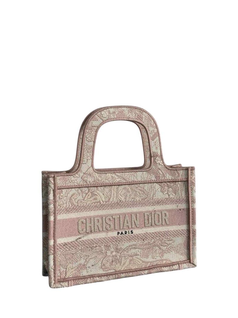 Pink D_ior Book Tote Mini (Category: Luxury Bags & Wallets) located in Apalit. Submitted by shopforbrands1 (Listing ID 1375598313, Image 1). Description: .