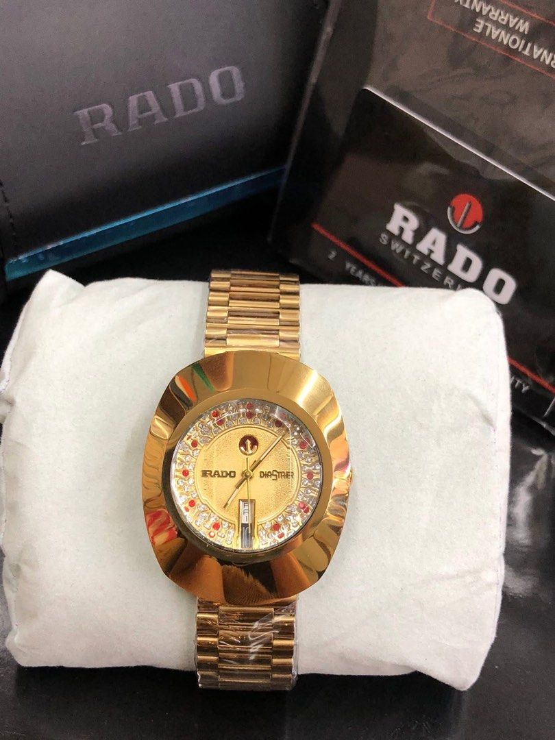 Rado Watch (Category: Men's Watches) located in Manila. Submitted by brandnewbagsandwatchphils. (Listing ID 1375472132, Image 3). Description: Rado Men Watch Automatic Brandnew with complete inclusion Onhand Ph Ready to Ship FYI: this is not guaranteed original ,but the quality is the same orig one!! Mode of Payment Bpi or Gcash.