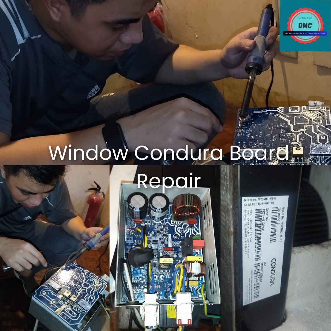 REF AND AIRCON TECHNICIAN SERVICE (Category: Air Conditioning and Heating) located in Mandaluyong City. Submitted by airconservice_carlo (Listing ID 1375638874, Image 3). Description: Aircon problems? Leaking? Not enough cool? Avail our PROMO now! We offer all kinds of AIRCON and REFRIGERATOR services Message us 📩.