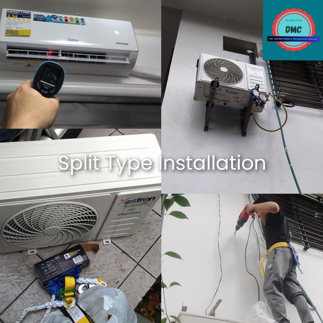 REF AND AIRCON TECHNICIAN SERVICE (Category: Air Conditioning and Heating) located in Mandaluyong City. Submitted by airconservice_carlo (Listing ID 1375638874, Image 2). Description: Aircon problems? Leaking? Not enough cool? Avail our PROMO now! We offer all kinds of AIRCON and REFRIGERATOR services Message us 📩.