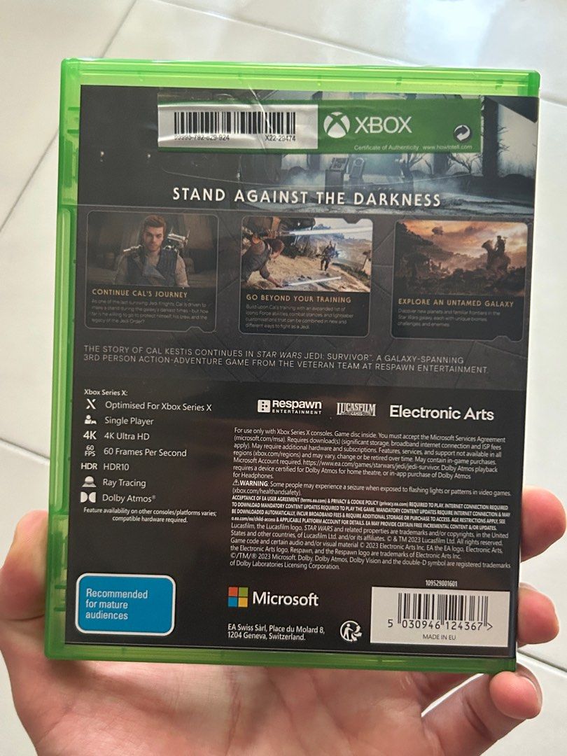 Star Wars Jedi Survivor for Xbox Series X62853058536451111