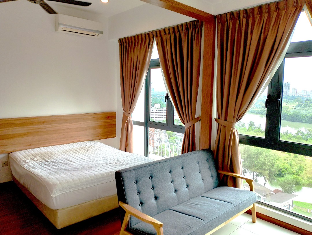 Stylish Dual Key Studio for rent at Permas, Property, Rentals on Carousell