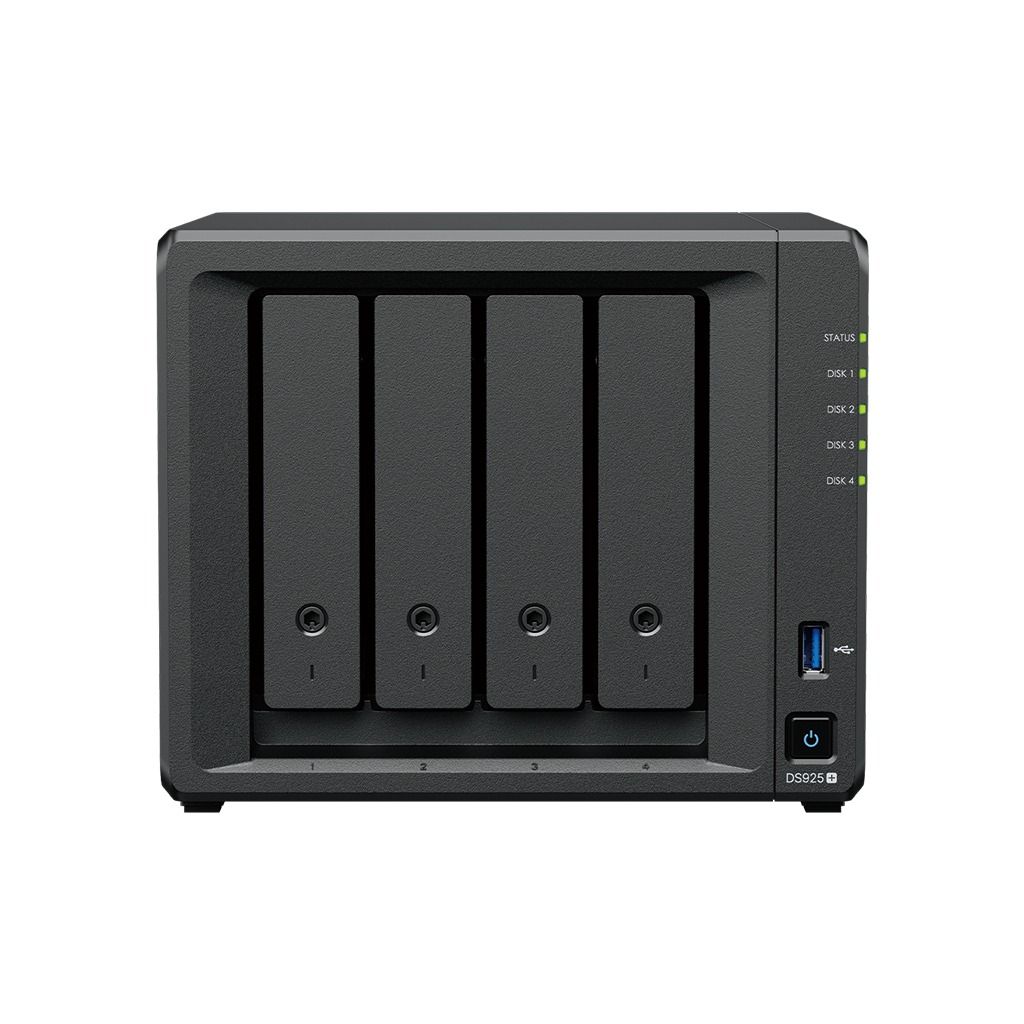 SYNOLOGY DiskStation DS925+ PHP42,000 (Category: Computer Parts) located in Quezon City. Submitted by ann_xbs (Listing ID 1375514170, Image 1). Description: 4-bay Plus series model (up to 9-bay) with AMD Ryzen V1500B (4-core), 4 GB DDR4 SODIMM and is upgradeable to 32 GB,Built-in two M.2 NVMe slots, Two built-in 2.5GbE RJ-45 ports 2.5GbE connectivity and diverse storage options The DS925+ features built-in 2.5GbE networking and supports both SATA
