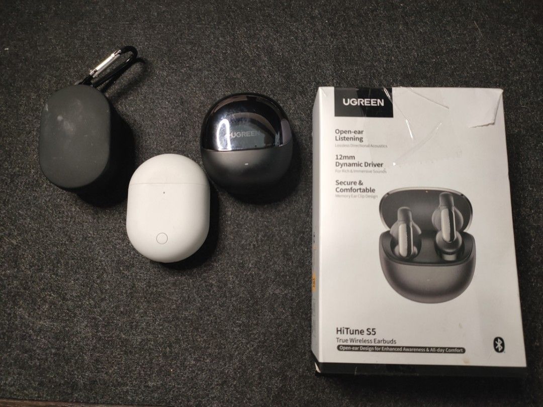 Take All! Ugreen Xiaomi Redmi (Category: Earphones) located in Binan City. Submitted by ajsdcruz (Listing ID 1375648510, Image 1). Description: Take All! Ugreen High Tune S5 -Working right ear only! -Good as new, used less than 5x indoor. Redmi Airdots2 -Working right ear only! -Good as new, used 2x indoor. Redmibuds 3pro -Working right ear only! -With sign of usage on the case.