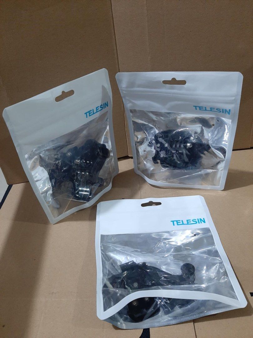 TELESIN 2pcs J-Hook Horizontal Bracket Buckle Mount for Action Cameras (Category: Mounts & Holders) located in Manila. Submitted by mxrx_ (Listing ID 1375587249, Image 2). Description: .