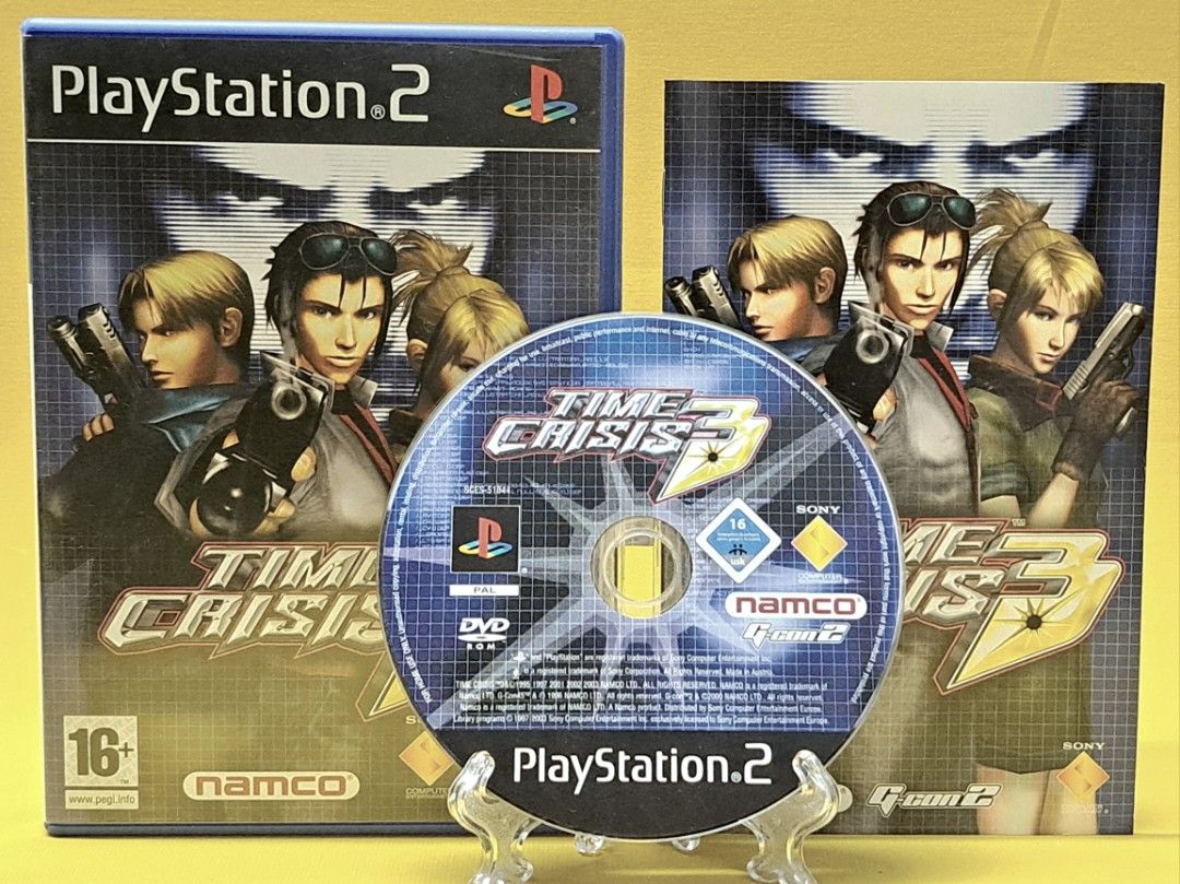 Jeu PS2 Time Crisis 3 Complet + GCon 2 - PAL FR - Bon État