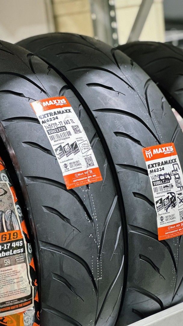 Tire change with balancing available, Rosso Michelin Maxxis Pirelli (Category: Motorcycle Accessories) located in Singapore. Submitted by gofixbike (Listing ID 1375606124, Image 1). Description: 🛠Motorcycle Workshop Services🛠 GoFixBike Pte Ltd 1 Bukit Batok Cres, #04-03 WCEGA PLAZA, Singapore 658064 Operating Everyday Monday to Sunday 12pm - 11pm 🚦 24/7 On-Site & Towing Services🚦 Available starting from $30!! 💵 Cash 💳 PayNow/PayLah 💰 Grab 