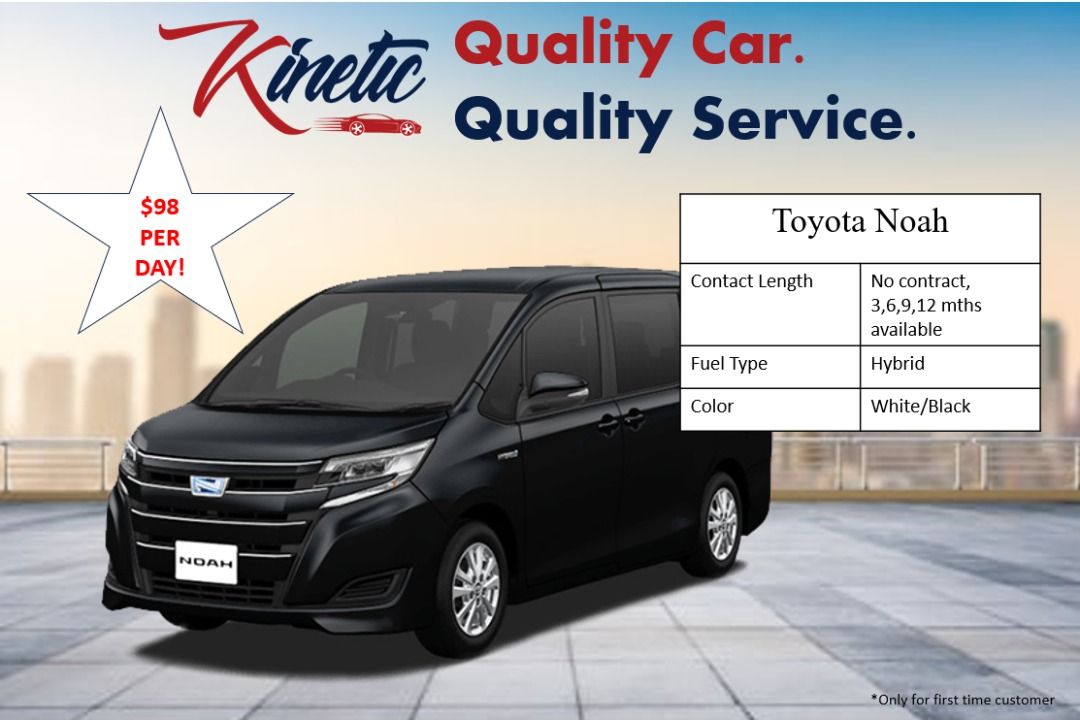 TOYOTA NOAH HYBRID62872685800962118