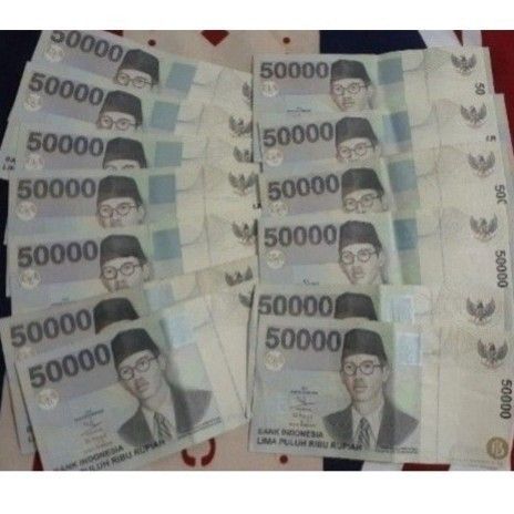 1 Ribu Lama Uang Kertas Lama Kuno 50 Ribu Rupiah Emisi 1999, Antik, Uang Lama di ...