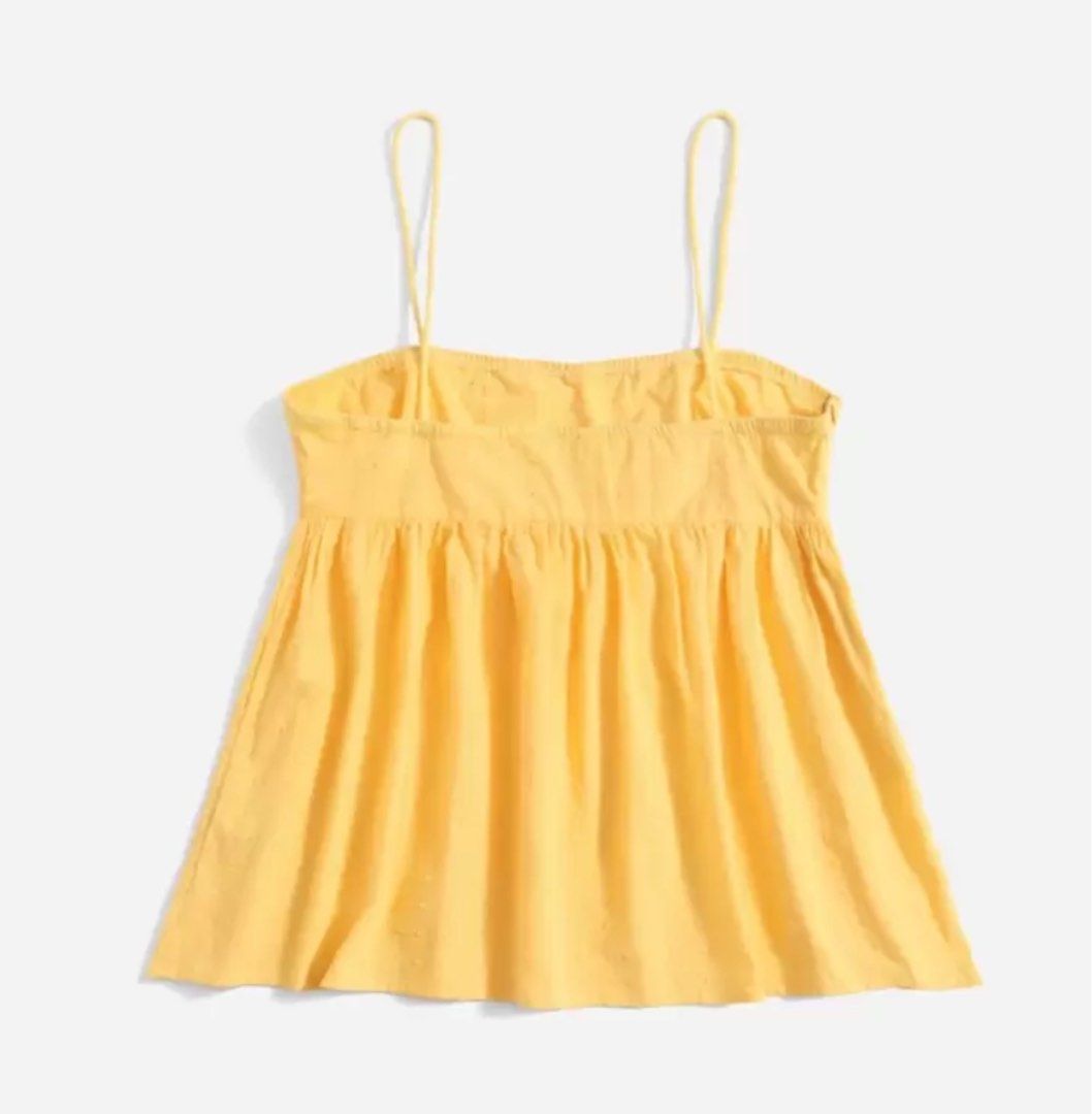 Yellow Peplum Top (Category: Sleeveless) located in Quezon City. Submitted by ashcore (Listing ID 1375638328, Image 2). Description: .