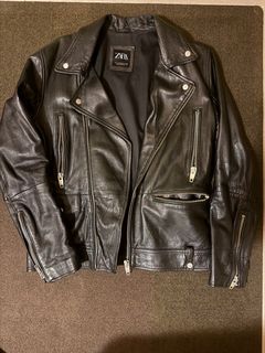 Zara Leather Jacket in black629767211384351117