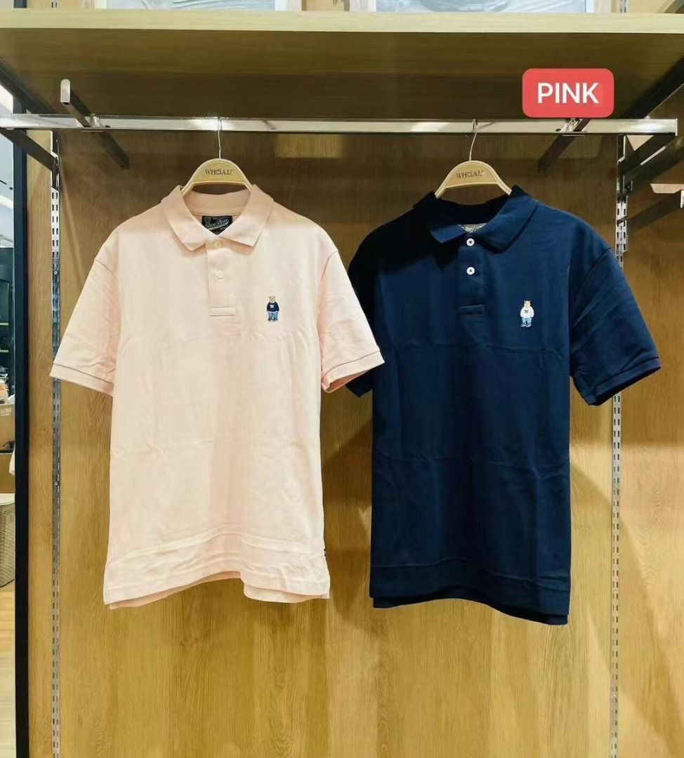 【韓国WHO.A.U フーアーユー】(2PACK)Steve PQ Collar T-shirt 韓国WHO.A.U フーアーユー】Steve Colorblock Collar T-Shirt