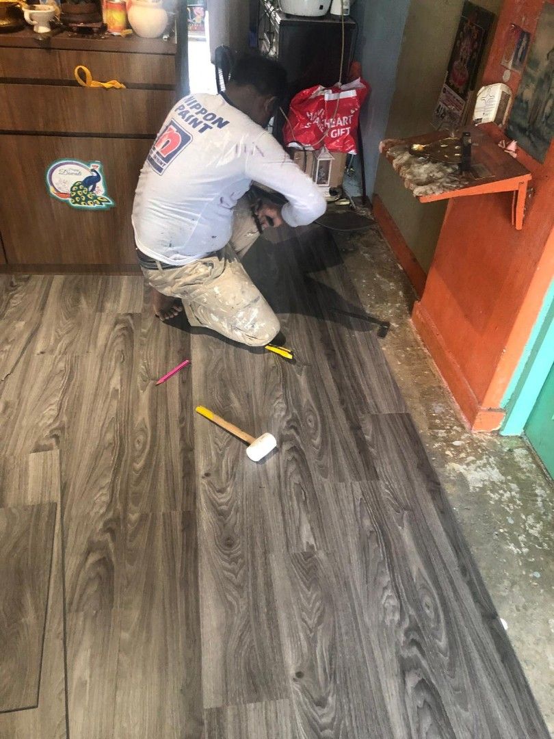 🤯40% off on vinyl -painting Combo /vinyl flooring /toilet  door/doors/painting #vinylflooring #vinylinstalling #vinylremove # cheeppainting62863076650497113