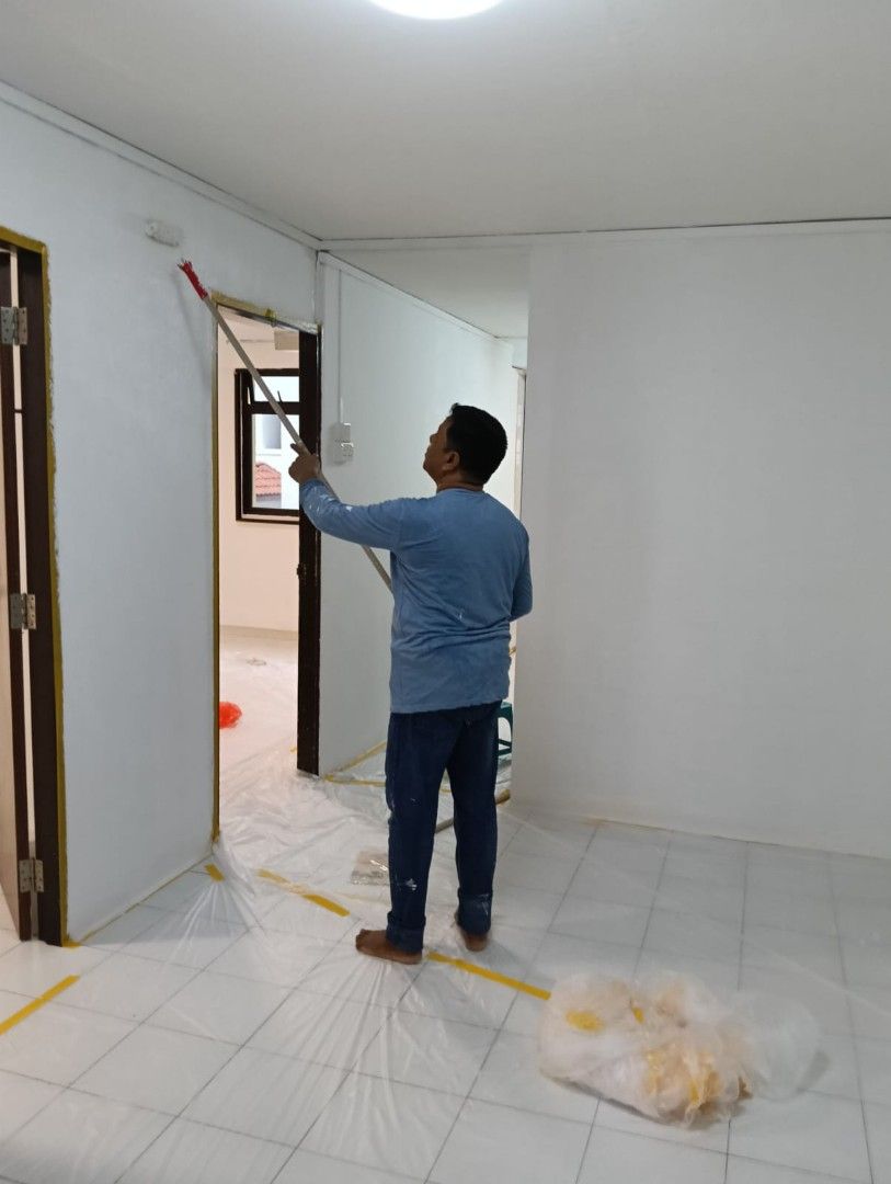 💥62% Discount Offer🔥 Going 🎊 Landed, Maisonette, EM house, Condo, Bto painting service, door & door frame painting, kitchen roll painting, toilet pipe painting, mould remove, wallpaper,nippon paint62863092851331112