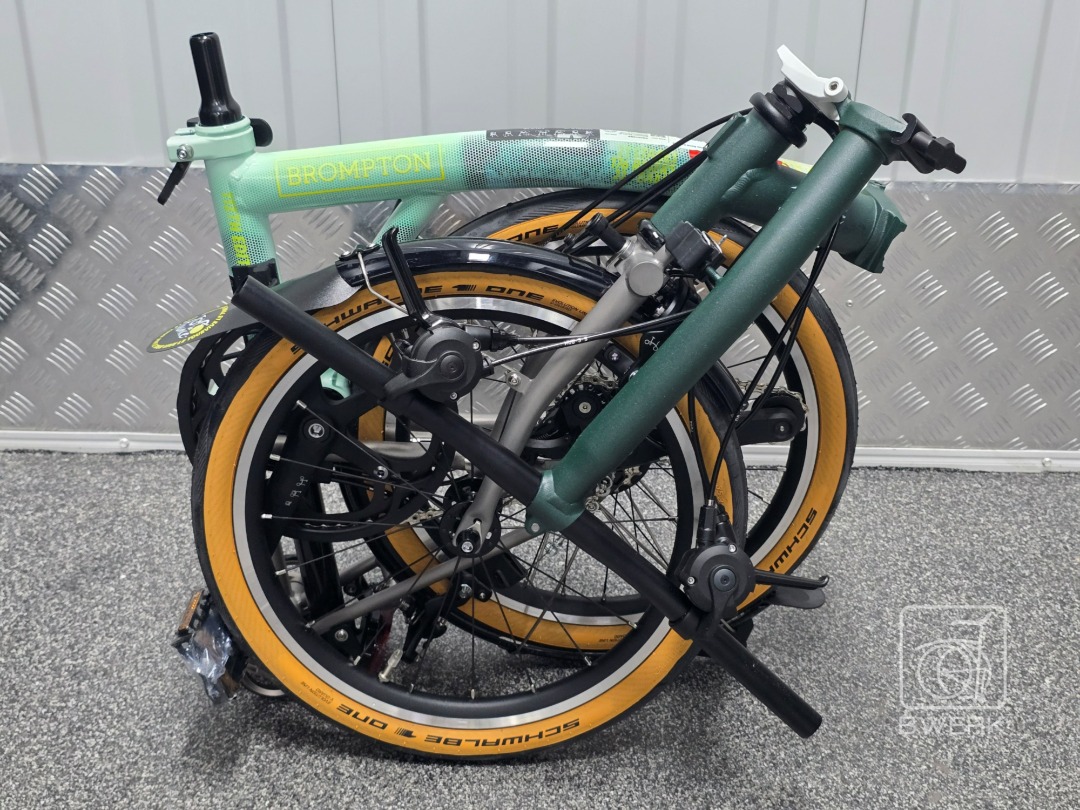 𝗥𝗲𝗮𝗱𝘆 𝗦𝘁𝗼𝗰𝗸 Brompton x Tour de France P Line S12L S Bar 12 speed ...