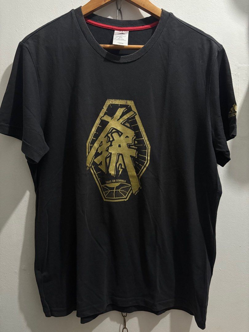 Adidas take on summer shirt (Category: Tshirts & Polo Shirts ) located in Cavite. Submitted by laliswagg (Listing ID 1375828584, Image 1). Description: Xl on tag Dimes 21"x28" 8.9/10 No cracks.