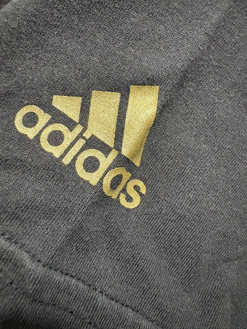 Adidas take on summer shirt (Category: Tshirts & Polo Shirts ) located in Cavite. Submitted by laliswagg (Listing ID 1375828584, Image 3). Description: Xl on tag Dimes 21"x28" 8.9/10 No cracks.
