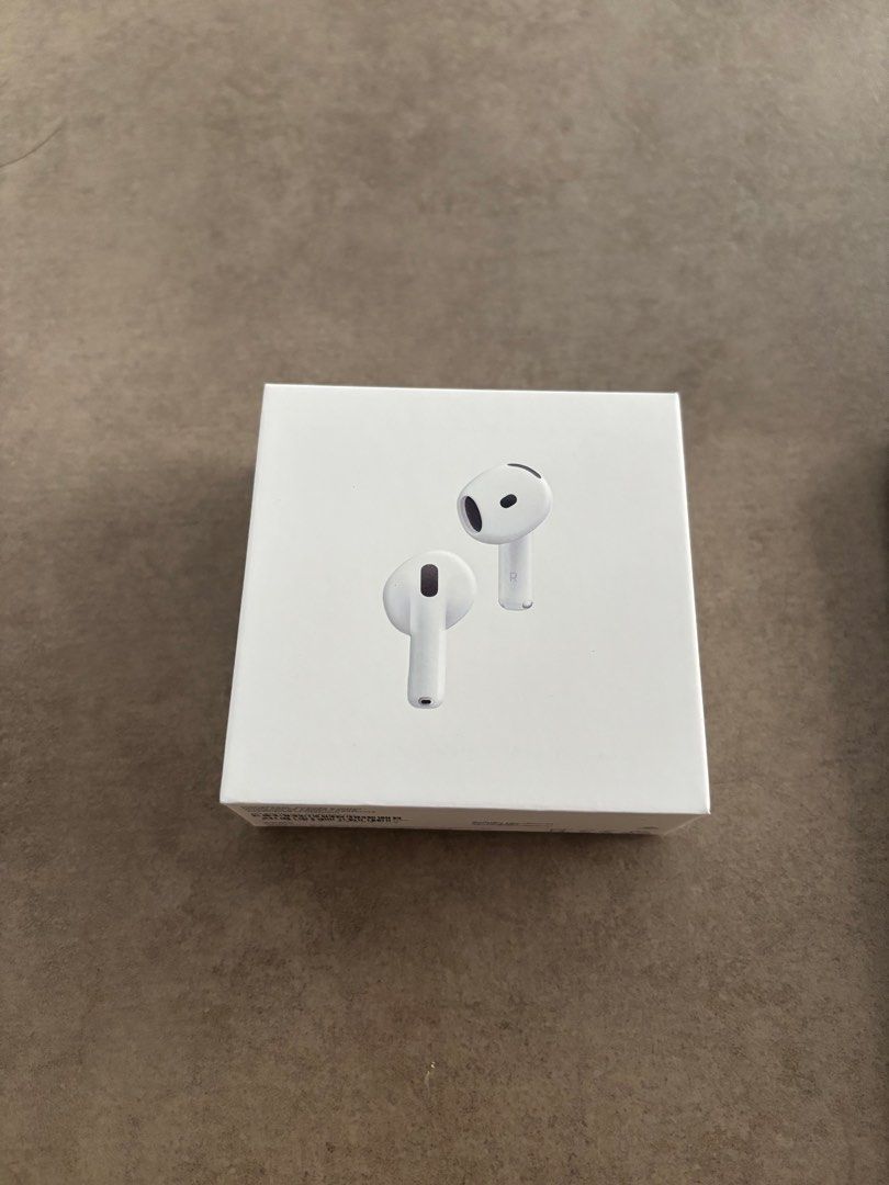 Airpods 4 ANC (BNIB) (Category: Earphones) located in Singapore. Submitted by fat_elephant3 (Listing ID 1375687730, Image 1). Description: Bought from offical apple store, dm for offical receipt. Warranty not activated yet..