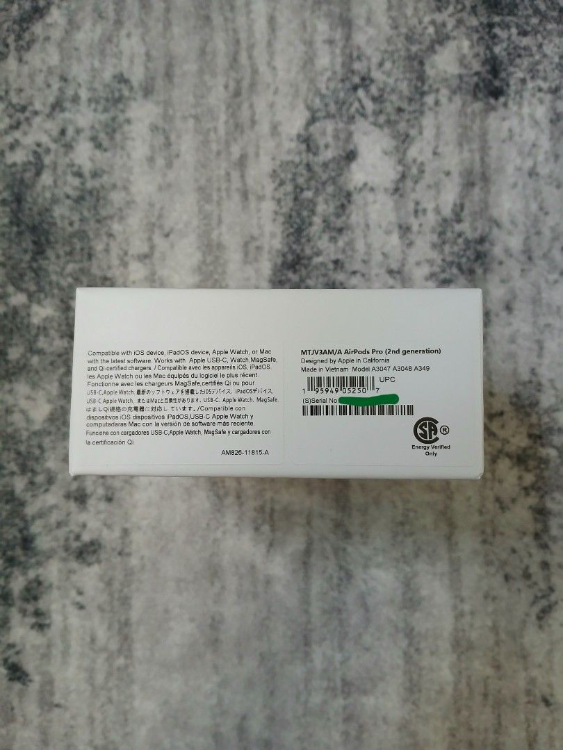 Airpods Pro 2 USBC62863062156802111