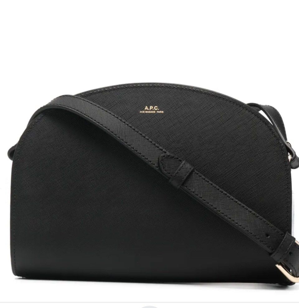 APC Demi lune mini bag (Category: Cross-body Bags) located in Las Pinas. Submitted by pixterspb (Listing ID 1375674861, Image 1). Description: Black leather.