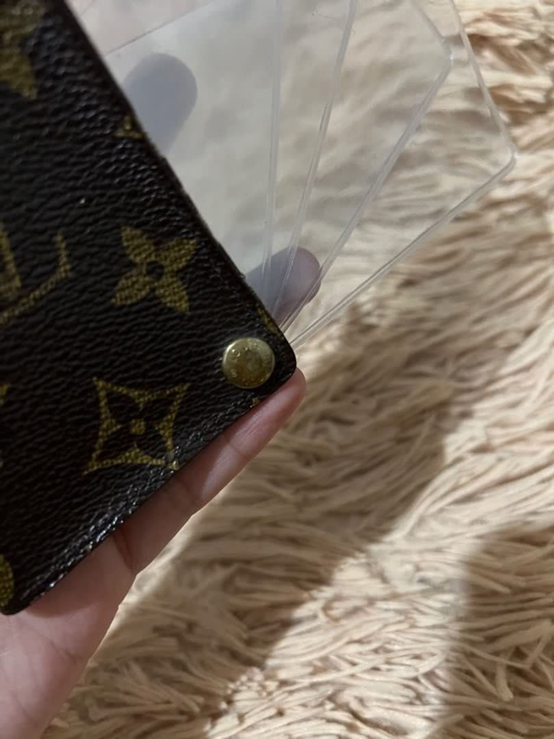Authentic Vintage Louis Vuitton Monogram Cardholder (Category: Luxury Bags & Wallets) located in Paranaque City. Submitted by authentic_mj (Listing ID 1375832640, Image 3). Description: Authentic Vintage Louis Vuitton Monogram Cardholder Preloved Authentic from Japan No crack No inclusions Issue: replaced plastic inserts.
