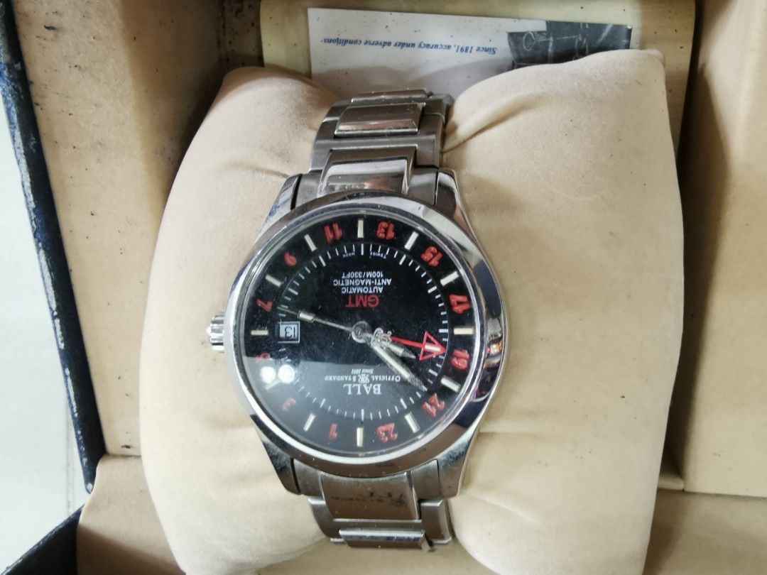 BALL GM1032c-s1-bk, 名牌, 手錶- Carousell