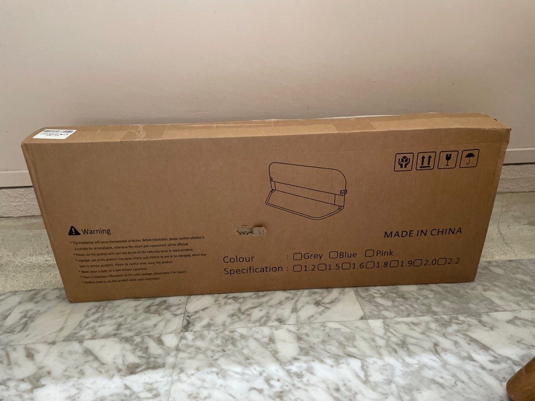 Bed guard for adult or kid 1.8 m (Category: Bed Guards) located in Singapore. Submitted by sa.low.77 (Listing ID 1375700288, Image 2). Description: Bought then not necessary alrdy☹️.