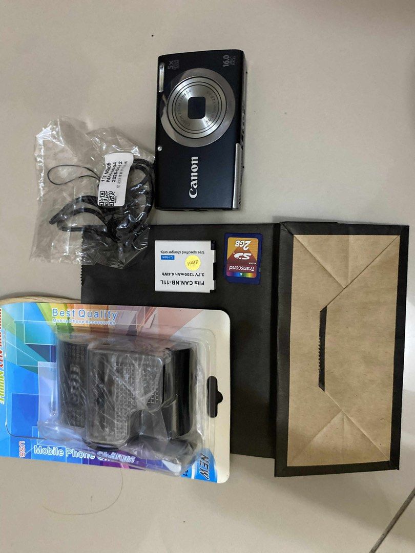Canon Powershot A2300 (Category: Cameras) located in Manila. Submitted by jpaoquines015 (Listing ID 1375780767, Image 1). Description: Slightly vignette but doesn’t affect performance. Inclusions: Unit Original battery Replacement charger 2GB SD Card.