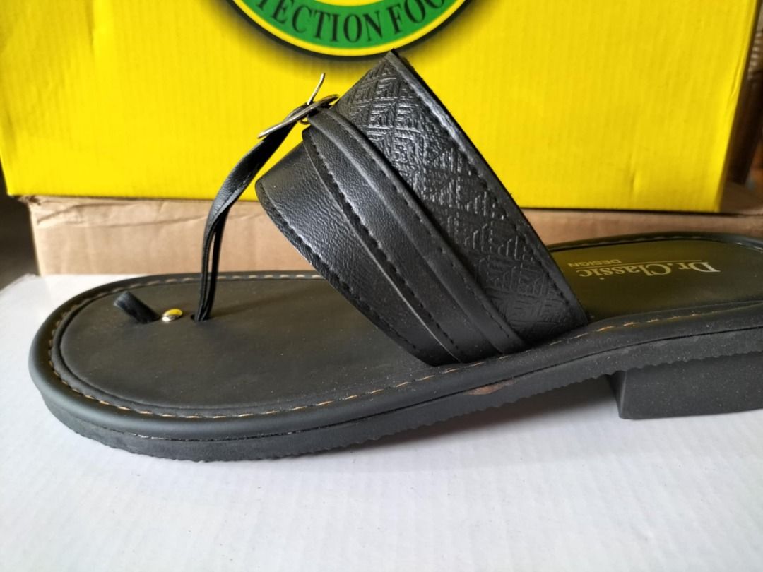 CAPAL MELAYU(MALAY TRADITIONAL SANDALS) 2787- BLACK, Men's Fashion ...