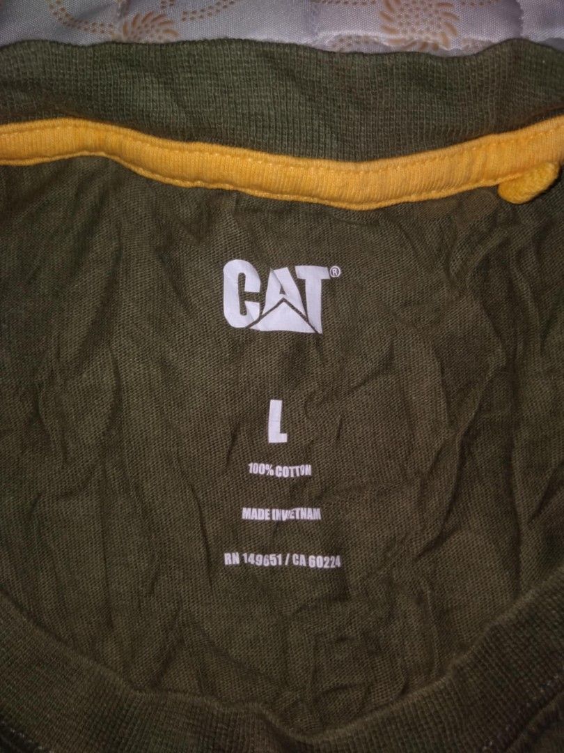 Caterpillar t-shirt men large (Category: Tshirts & Polo Shirts ) located in Zamboanga. Submitted by nurbya898048 (Listing ID 1375836960, Image 3). Description: Excellent condition Color rate 9.7/10 Size large on tag Dimesions Width 22 Length 29 No issue/flaws See all photos for details 550+sf Mop gcash Courier j&t Loc Zamboanga city We ship nationwide.