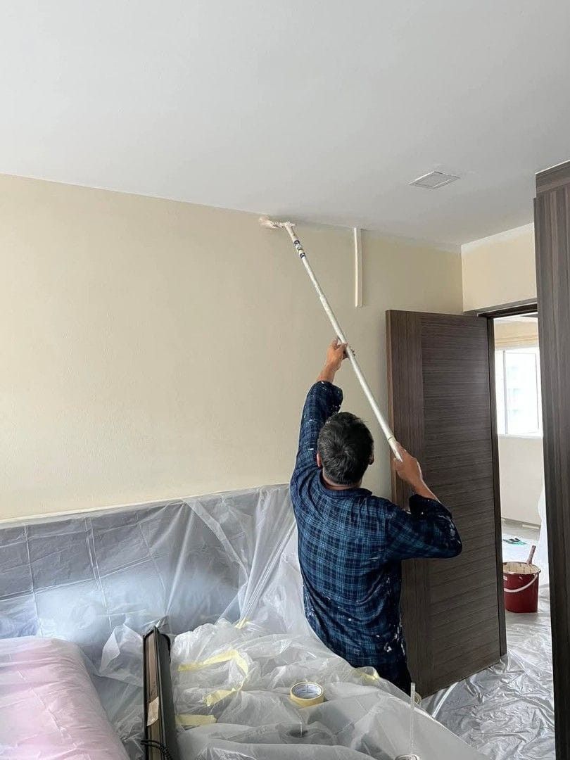 Cheap house painting service! All type  of house painting!  Nippon paint! Hdb, bto, landed, condo, shop, commercial area painting service! Door paint! Pipe paint! Varnish etc62863077980161112