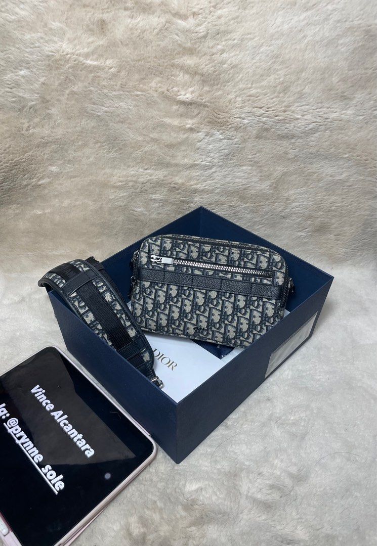 Dior Safari Messenger Bag (Category: Luxury Bags & Wallets) located in Las Pinas. Submitted by vinalcantara (Listing ID 1375678309, Image 1). Description: For Steal / Trade !! Dior Safari Messenger Bag Rank SA / complete with receceipt Php 85,000 Will send detailed pics upon request ✔️ ✅ Terms/Layaway 📍 Loc/Meet ups: Las Piñas 💸 BDO or Gcash 🚚 Lalamove/LBC ✔️ Unli vouch and legit check @Prynne_sole on IG! Dm to purchase!.