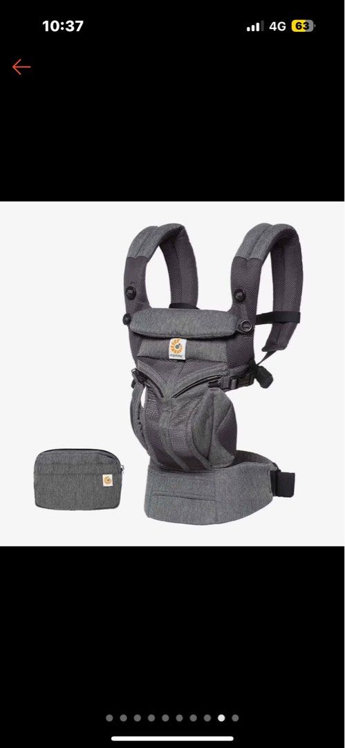 由 jaleesa30958353 (刊登 ID 1375775530，圖片 1) 提交，位於 台北市 (Taipei) 的 Ergobaby ommi 360嬰兒揹巾 (類別：揹帶)，說明：兩年前買，原價5000多，沒有背超過10次，沒有沾過任何東西，有清洗過才收起來~幾乎很新！！！ 外盒、說明書都還在～。