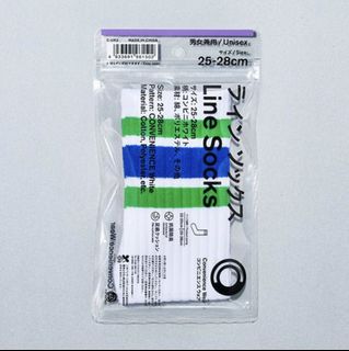 [Family Mart X FACETASM] Convenience Wear Striped Long Socks629785907096341126