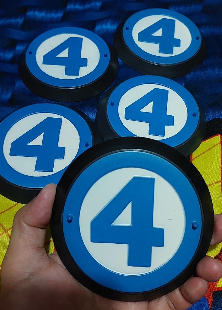 FANTASTIC 4 🔵 (Category: Figurines & Statues) located in Pasay City. Submitted by monjentoysandcollectibles (Listing ID 1375789933, Image 2). Description: The FANTASTIC 4 🔵 base stand by toybiz Condition: brandnew mint excellent Price: 250 each only.. (limited stocks) ✅️ Location: GH/PASAY/MEGAMALL pickup or shipping or lalamoves MOP: BDO/GCash 1st to pay.. 💵.