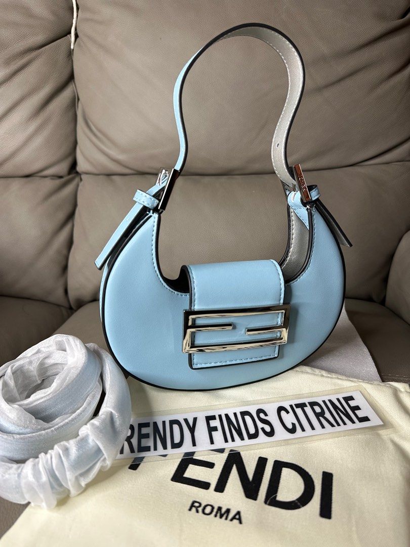 Fendi Cookie mini hobo (Category: Luxury Bags & Wallets) located in Manila. Submitted by trendyfindscitrine (Listing ID 1375681684, Image 2). Description: Genuine calfskin leather Comes with dust bag .
