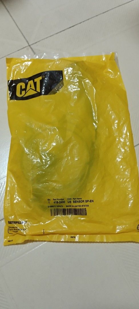Genuine Caterpillar parts 415-2430 4152430 Exhaust Temp Sensor Cat 3500 ...