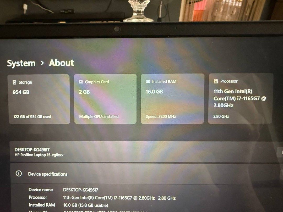 HP laptop63165660225027112