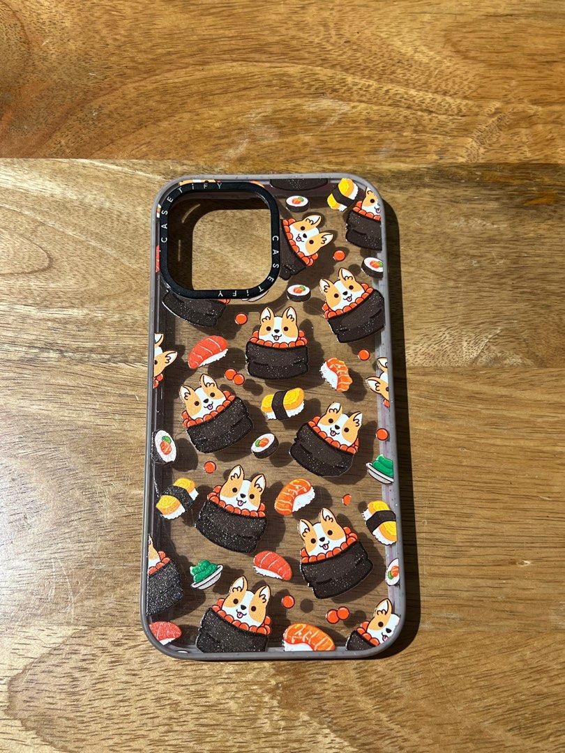 iPhone 13 Pro Max Casetify Case Corgi Sushi Design (Category: Cases & Sleeves) located in Makati City. Submitted by hereasysupply (Listing ID 1375761751, Image 1). Description: .