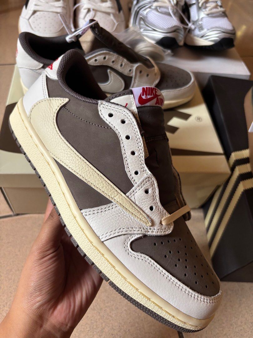 Jordan 1 Low Travis Scott “Reverse Mocha” (Category: Sneakers) located in Manila. Submitted by repzty (Listing ID 1375700364, Image 1). Description: On hand and ready to ship! Jordan 1 Low Travis Scott “Reverse Mocha”- LJR batch Size 8 r3ps/ua onli other pairs/sizes/colorways open for pre-order .