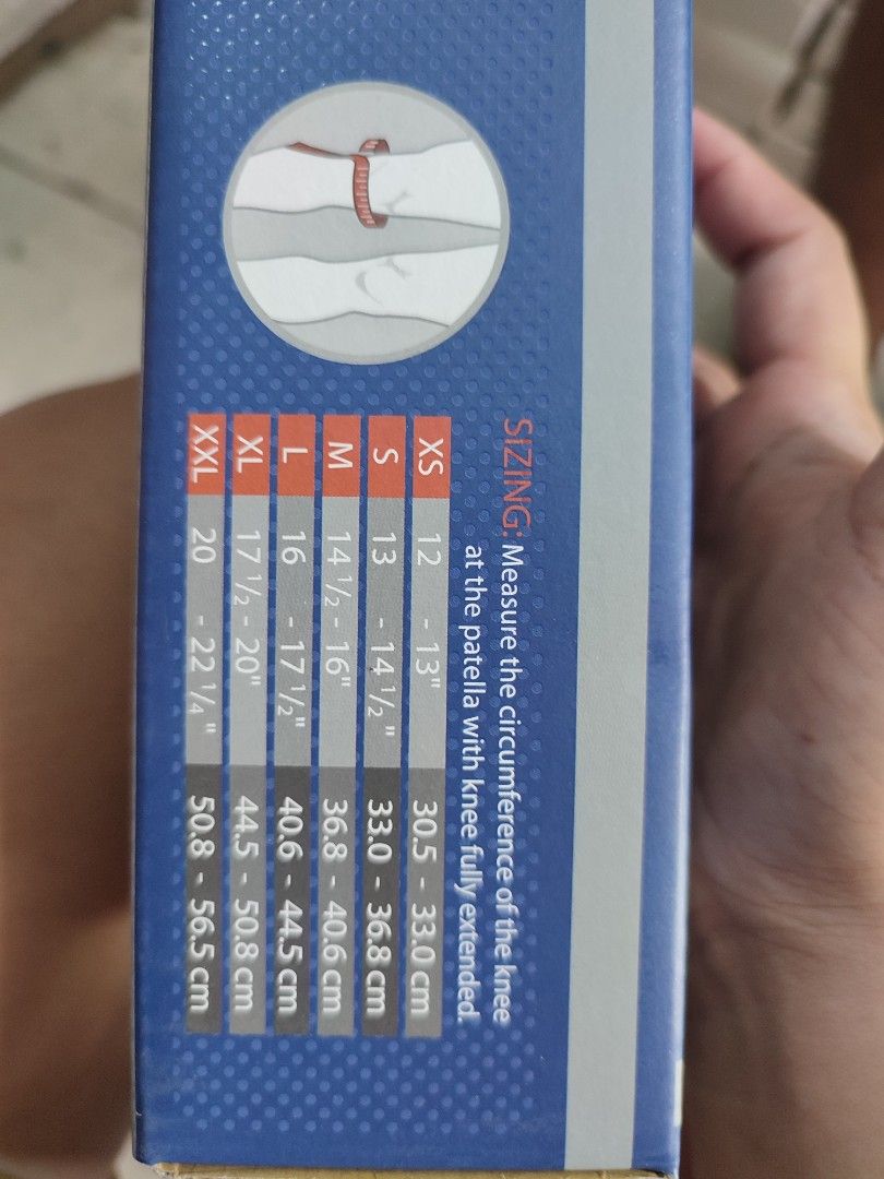 Knee Support Stabilizer (LP) (Category: Braces, Support & Protection) located in Manila. Submitted by min_yoongi (Listing ID 1375665771, Image 3). Description: Brand New ✓ LP KNEE SUPPORT - Branded - Metal Hinged Knee Stabilizer - Neoprene - Medium, Large.