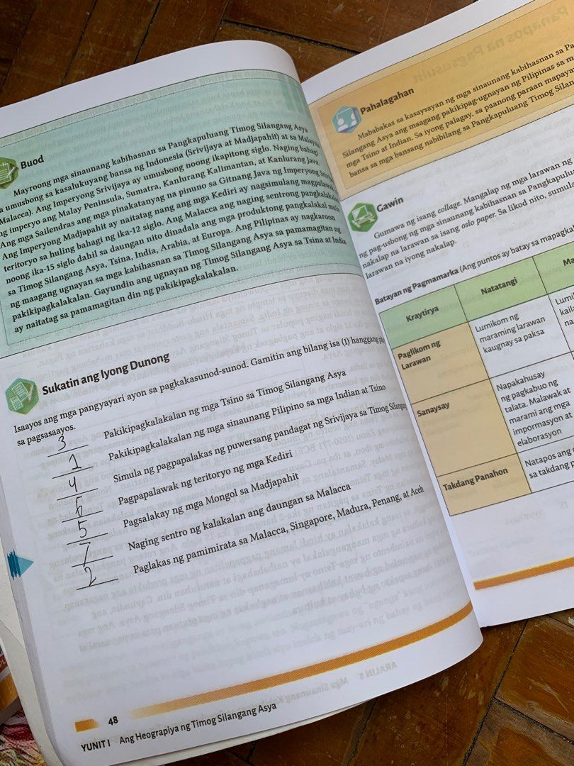 Kronika Grade 7 AP Araling Panlipunan (Category: Textbooks) located in Manila. Submitted by localpreneur (Listing ID 1375692682, Image 2). Description: Barely used *Take all 4 books for ₱1,000*.