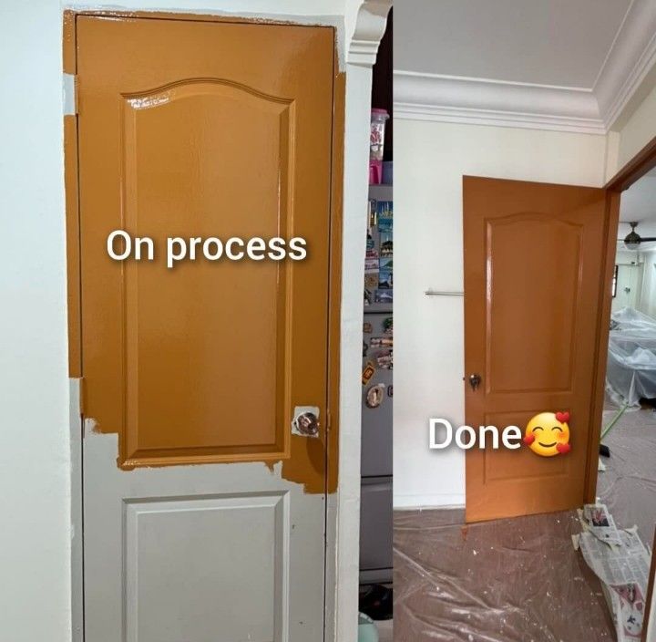 Lime Wash  to All Kind of Painting & plastering service 📢  House painting /plastering /Door painting /Pipe painting /Design Wall painting /Cabinet painting /BTO /Condo /Hdb/Landed62863093965058112
